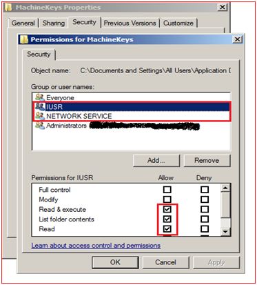 IUserand Network Service